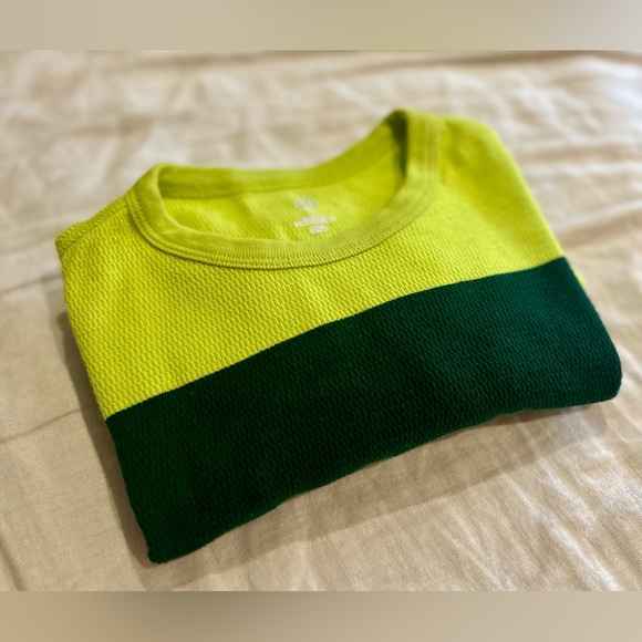 Gap waffle shirt color block size 5 - Picture 6 of 6